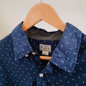 J. Crew long sleeve button up. Blue / Large